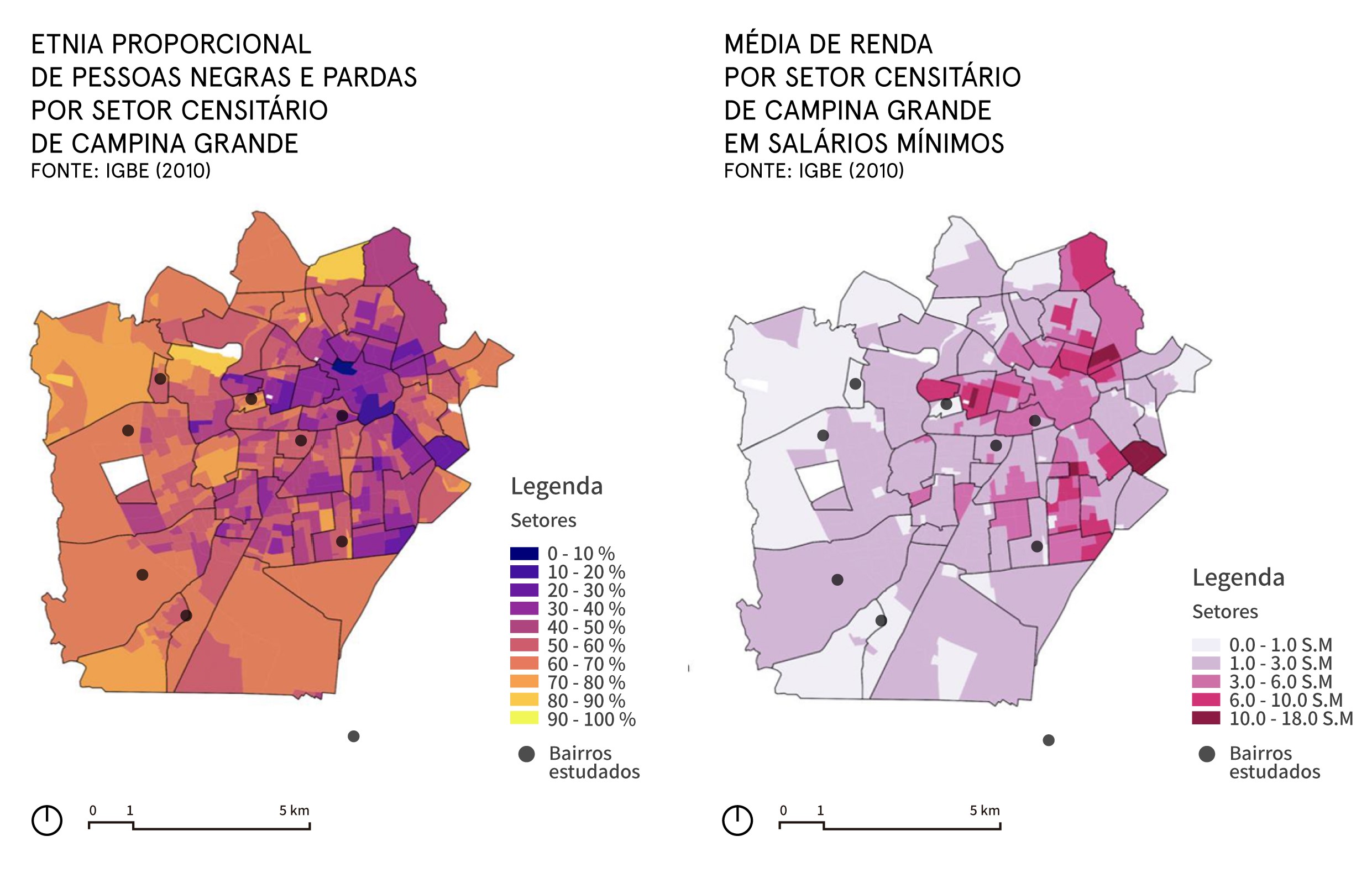 Mapa raça e classe